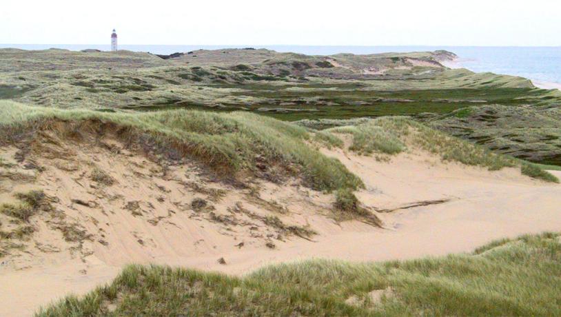 The island Anholt in denmark