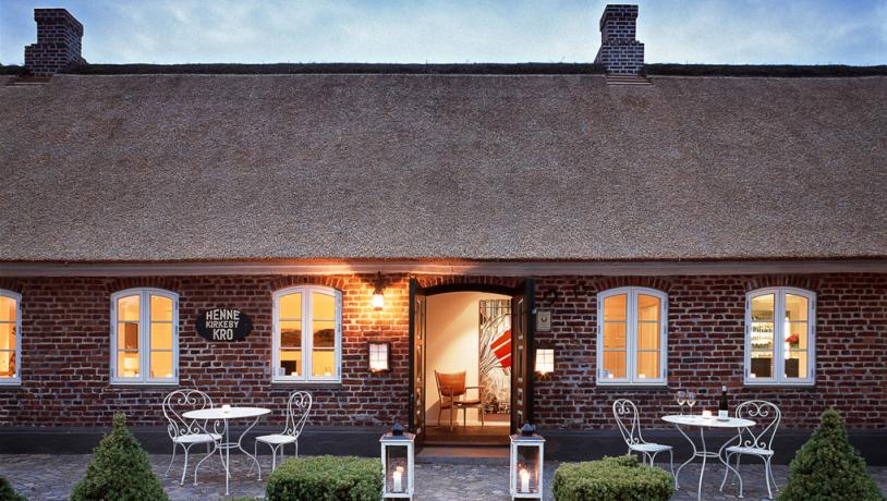 Michelin restaurant Henne Kirkeby Kro i vestjylland