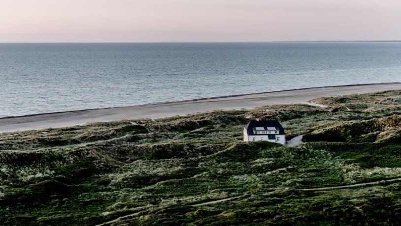 Svinkløv badehotel med utsikt over Vesterhavet