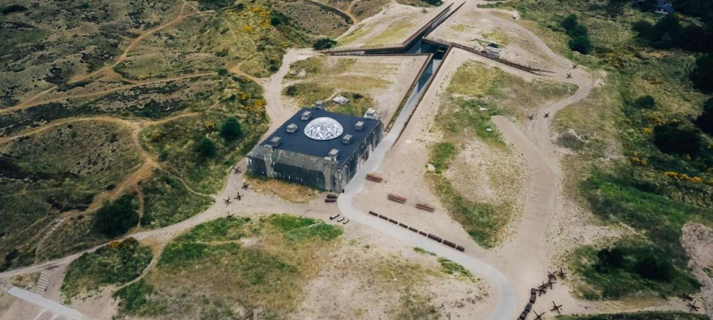 Tirpitz Museum in Blåvand in Denmark