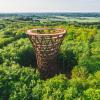 Forest Tower Camp Adventure near Haslev, South Zealand, Denmark