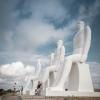 Skulptur "Mennesket ved havet" i Esbjerg