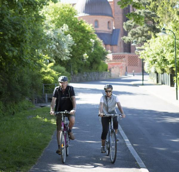 Fietsvakantie? Kies een fietsroute langs de Roskilde domkirke kerk