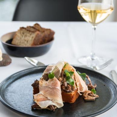 Smørrebrød på Restaurant Molen på Bornholm