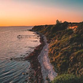 Overzicht van het Drøsselbjerg Strand