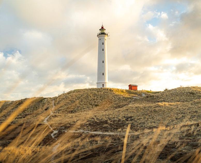 Lyngvig lighhouse by Vesterhavet