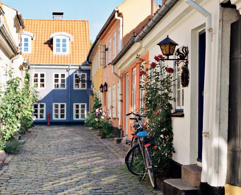 Hjelmerstald gate i Aalborg